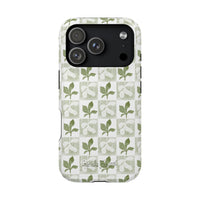 Botanical Impact-Resistant Phone Case - Eco-Friendly Design
