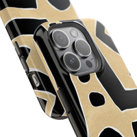 Trendy Magnetic Impact-Resistant Phone Case - Abstract Design