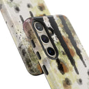 Abstract Camouflage Tough Phone Case — Watercolor Drip Design