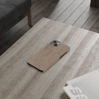 Totem Series | Neutral Brown Slim Phone Case