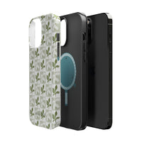 Botanical Impact-Resistant Phone Case - Eco-Friendly Design
