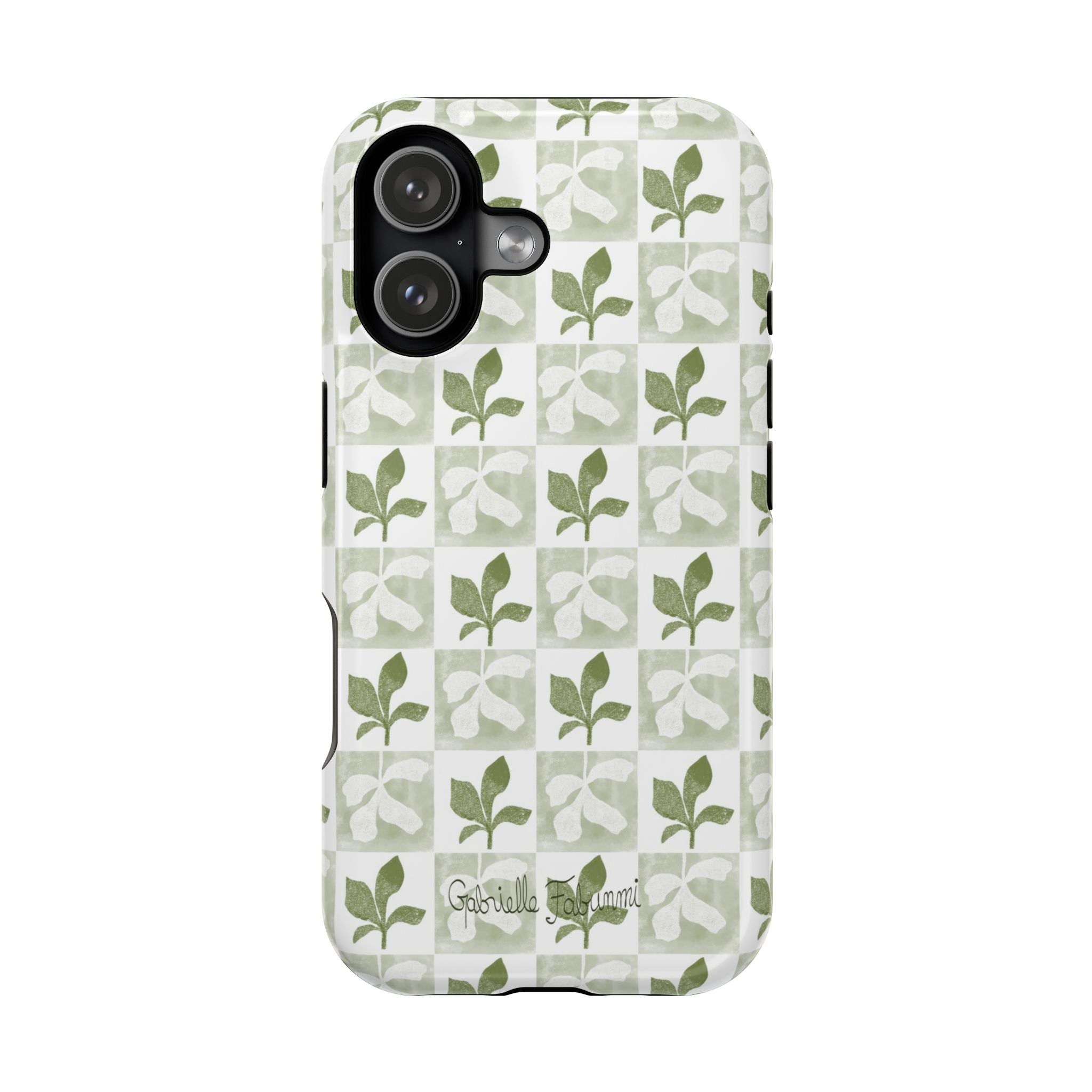 Botanical Impact-Resistant Phone Case - Eco-Friendly Design
