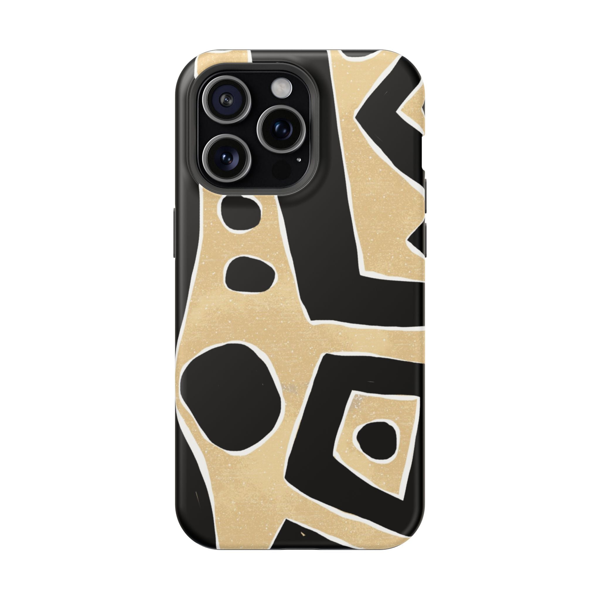 Trendy Magnetic Impact-Resistant Phone Case - Abstract Design