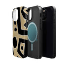 Trendy Magnetic Impact-Resistant Phone Case - Abstract Design