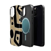 Trendy Magnetic Impact-Resistant Phone Case - Abstract Design