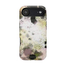 Watercolor Moss Phone Case — Impact‑Resistant Magnetic iPhone Cover