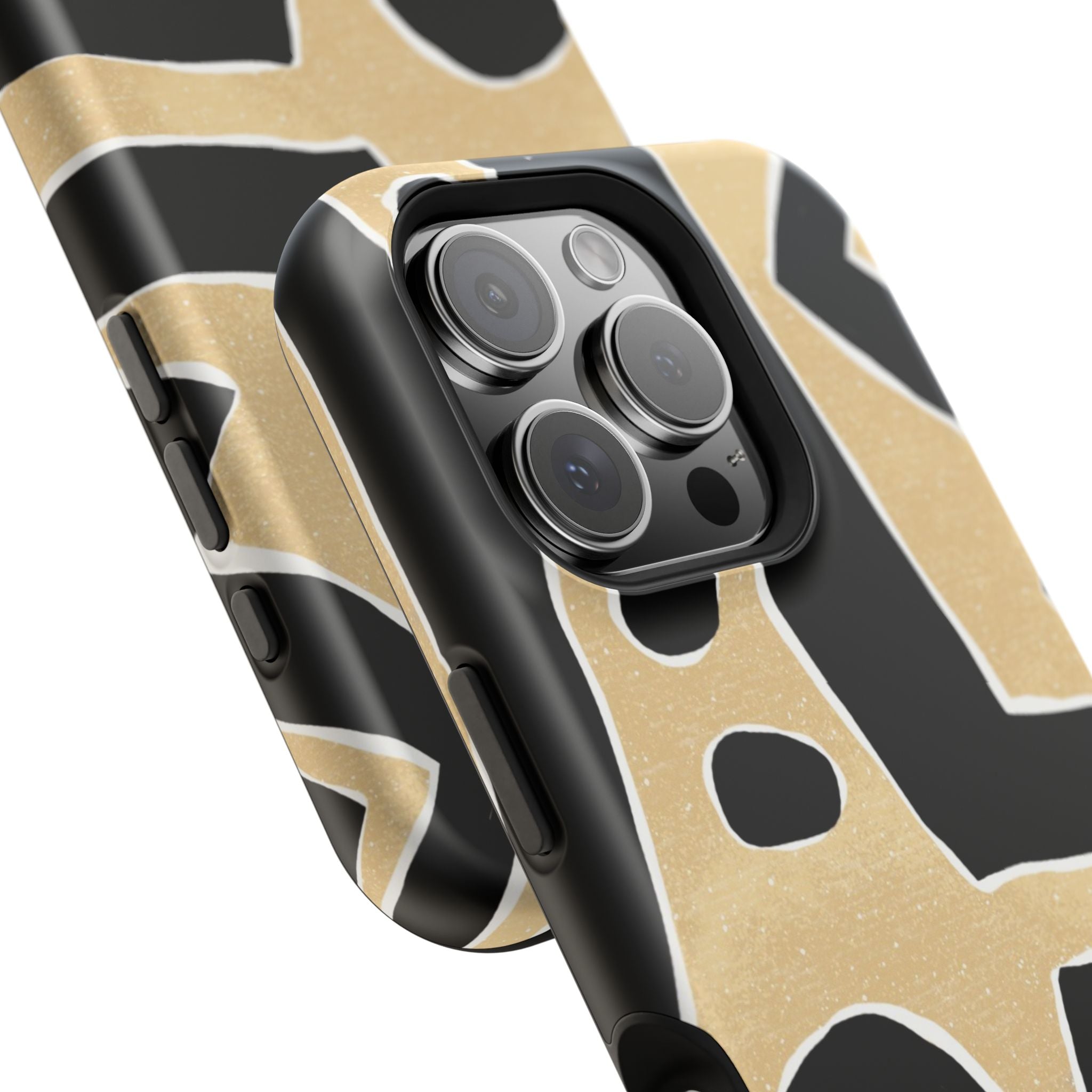 Trendy Magnetic Impact-Resistant Phone Case - Abstract Design