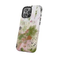 Abstract Floral Impact-Resistant Phone Case