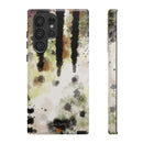 Abstract Camouflage Tough Phone Case — Watercolor Drip Design