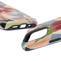 Floral Collage Magnetic Impact-Resistant Phone Case