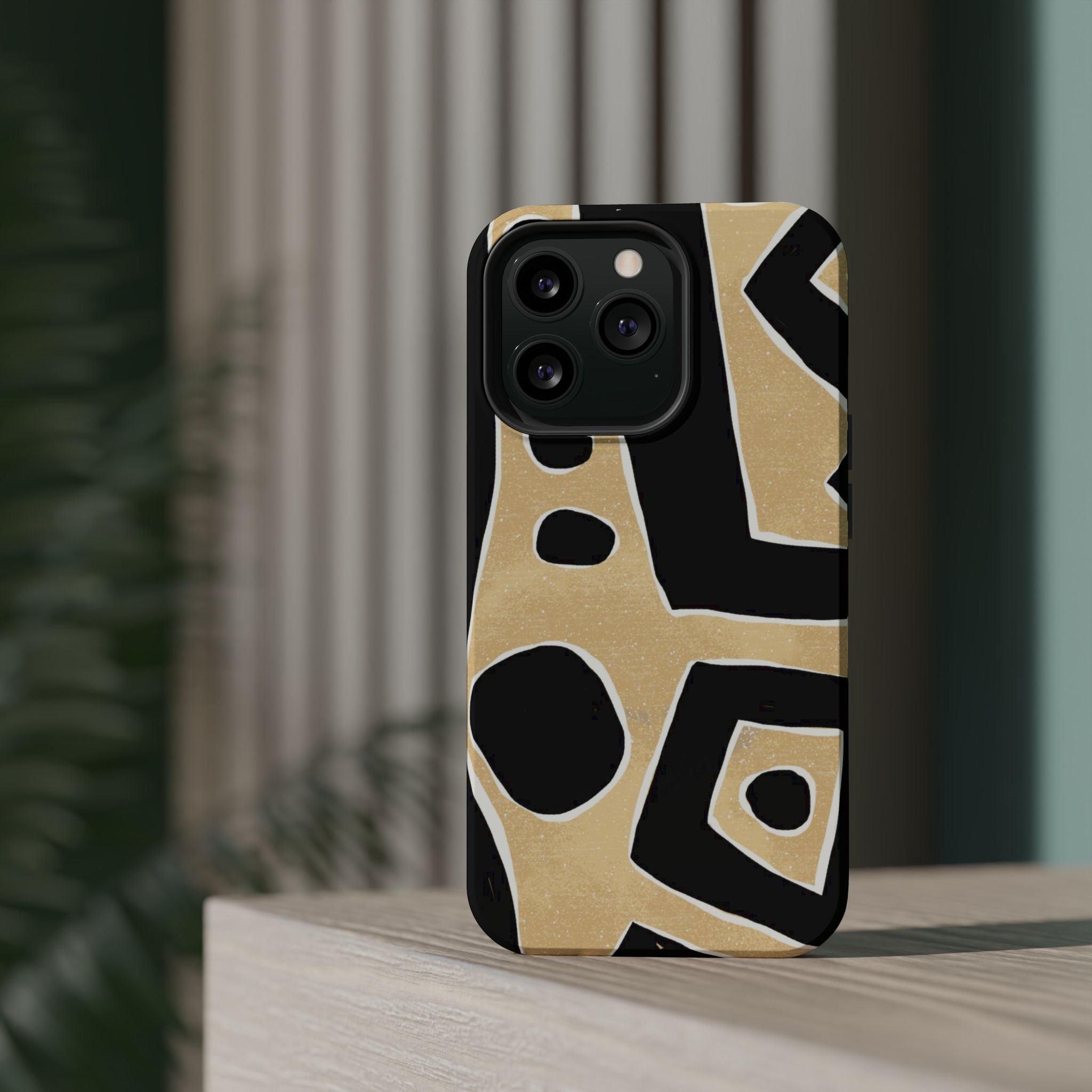 Trendy Magnetic Impact-Resistant Phone Case - Abstract Design