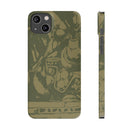 Monstera Pot | Slim Phone Case