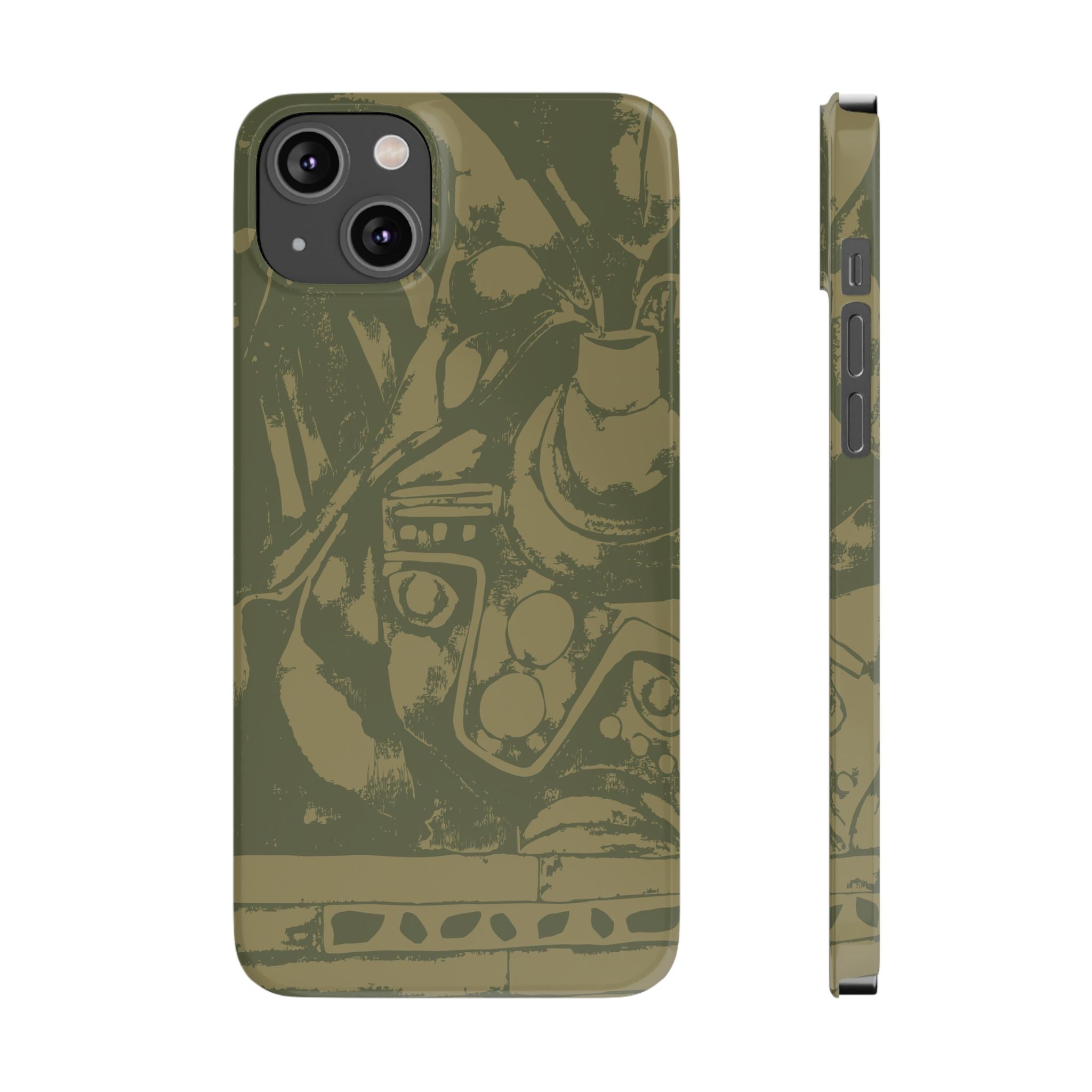 Monstera Pot | Slim Phone Case