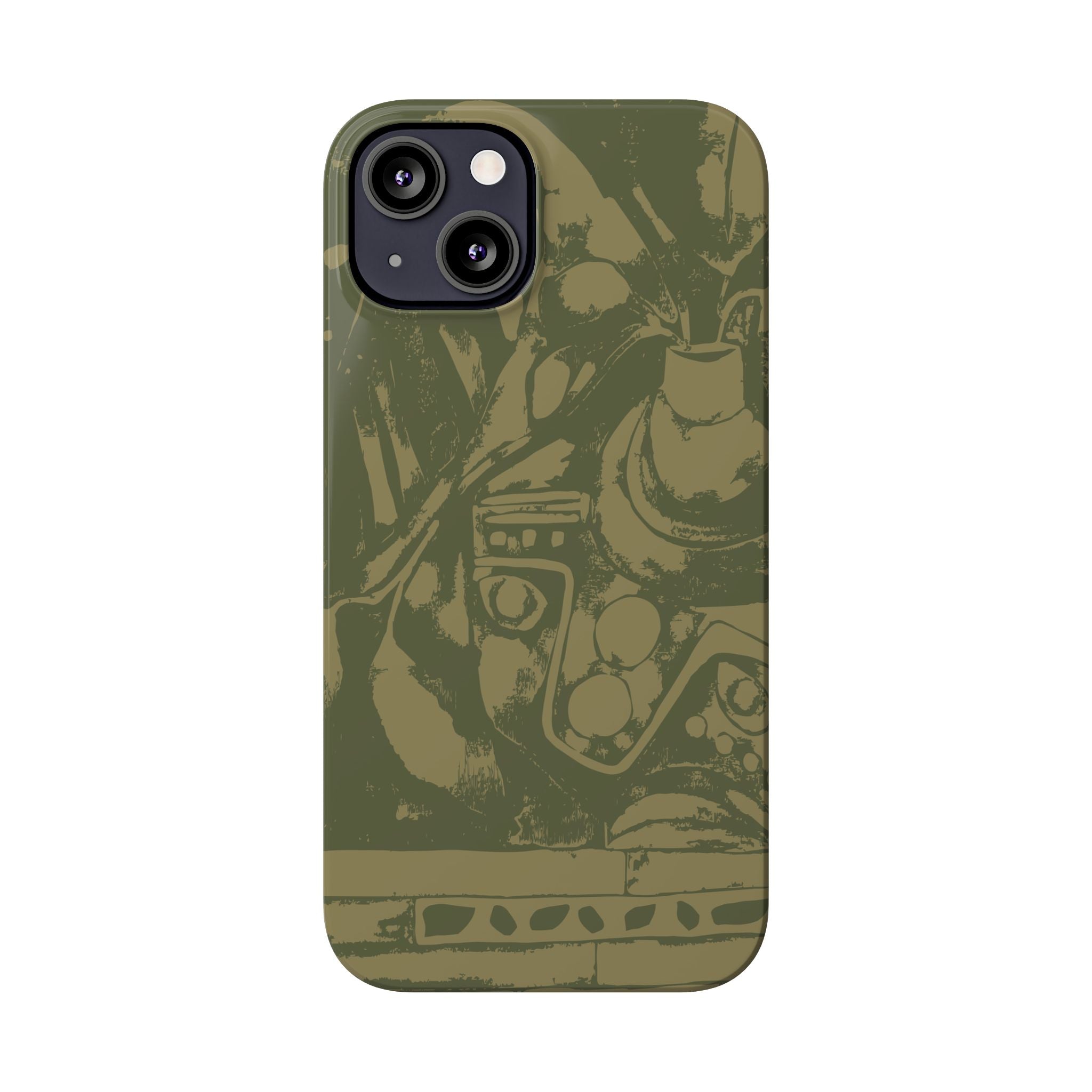 Monstera Pot | Slim Phone Case