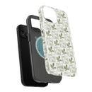 Botanical Impact-Resistant Phone Case - Eco-Friendly Design