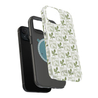 Botanical Impact-Resistant Phone Case - Eco-Friendly Design