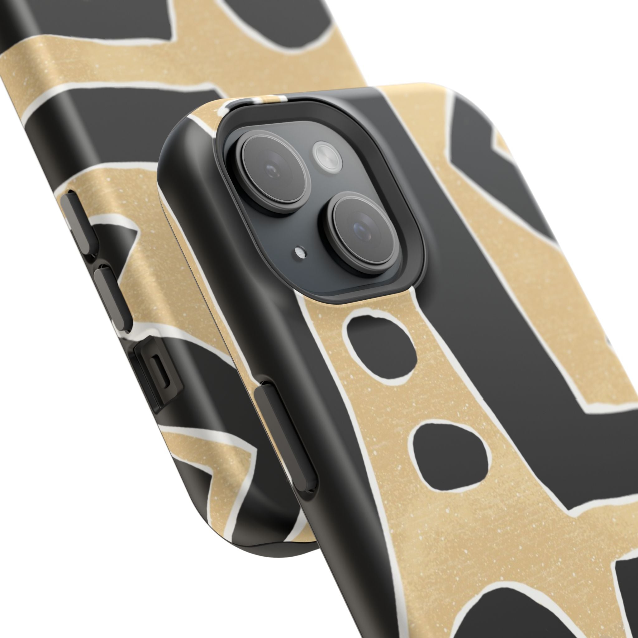 Trendy Magnetic Impact-Resistant Phone Case - Abstract Design