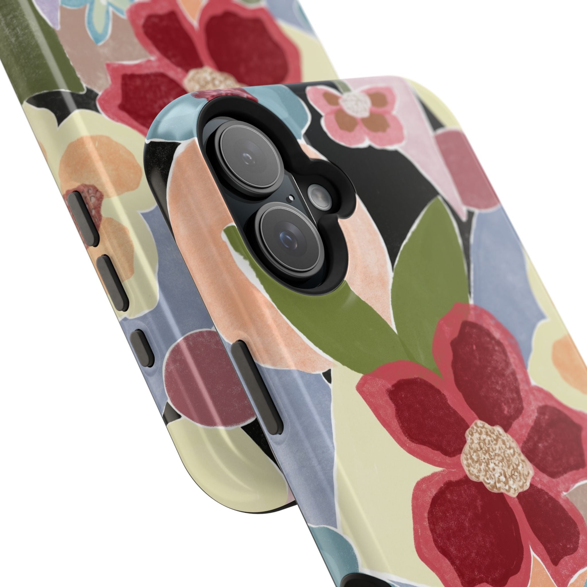 Floral Collage Magnetic Impact-Resistant Phone Case