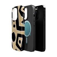 Trendy Magnetic Impact-Resistant Phone Case - Abstract Design