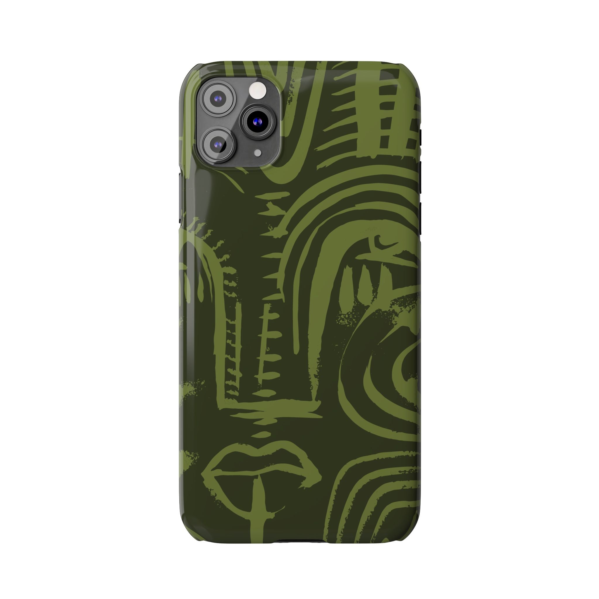 Totem artwork Slim Phone Case | Gabrielle Fabunmi series