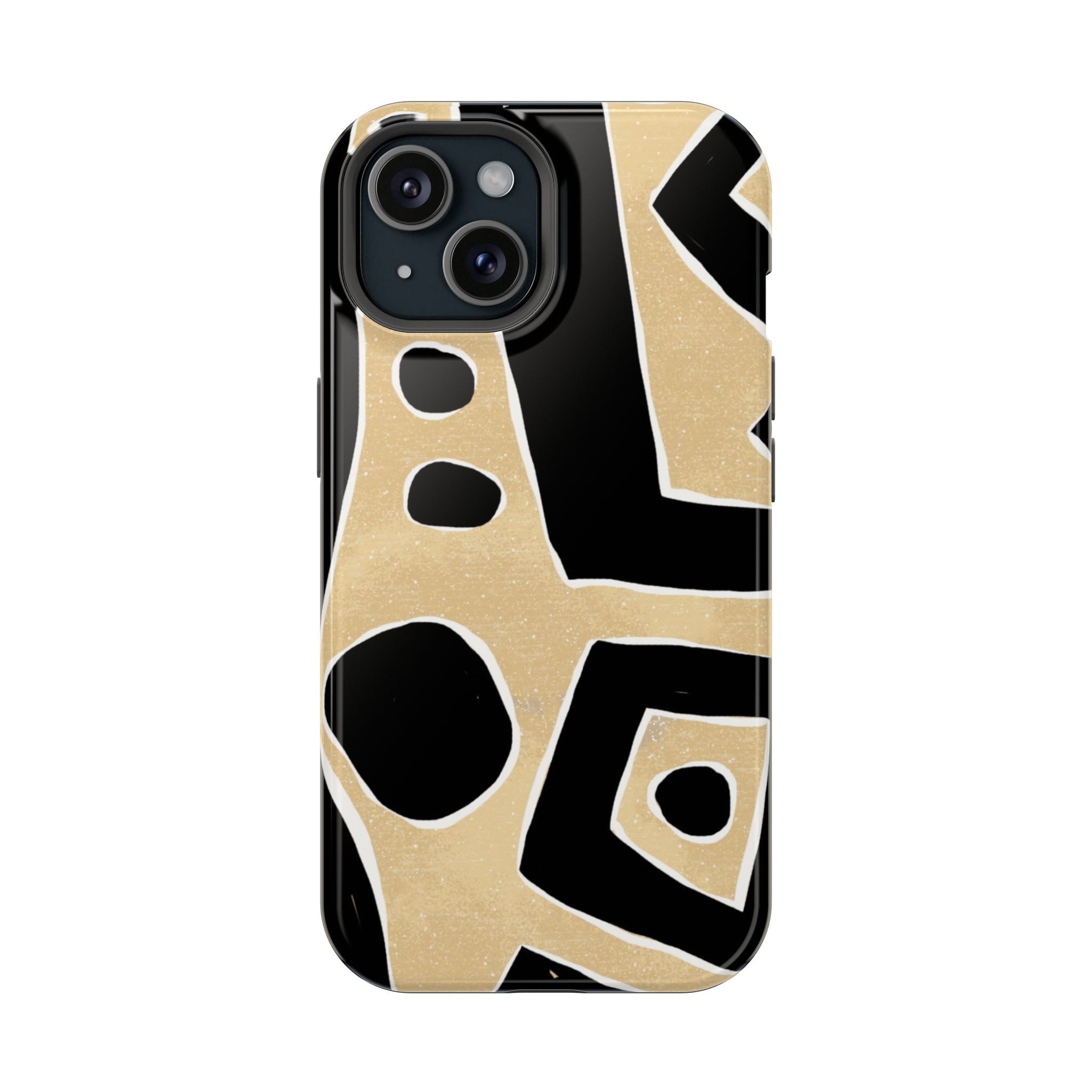 Trendy Magnetic Impact-Resistant Phone Case - Abstract Design