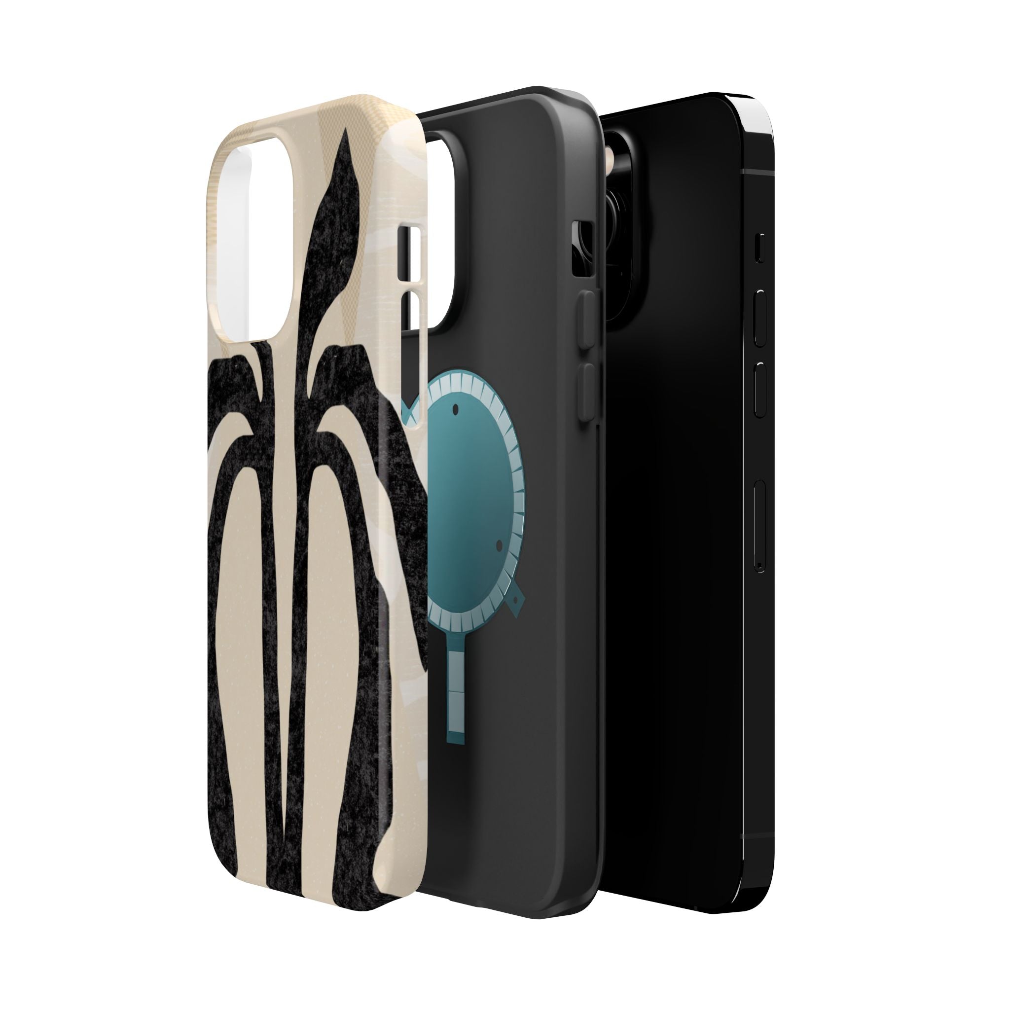 Stylish Impact-Resistant Phone Cases with Unique Floral Design