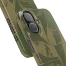 Green Color Block | Slim Phone Case