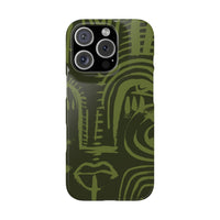 Totem artwork Slim Phone Case | Gabrielle Fabunmi series