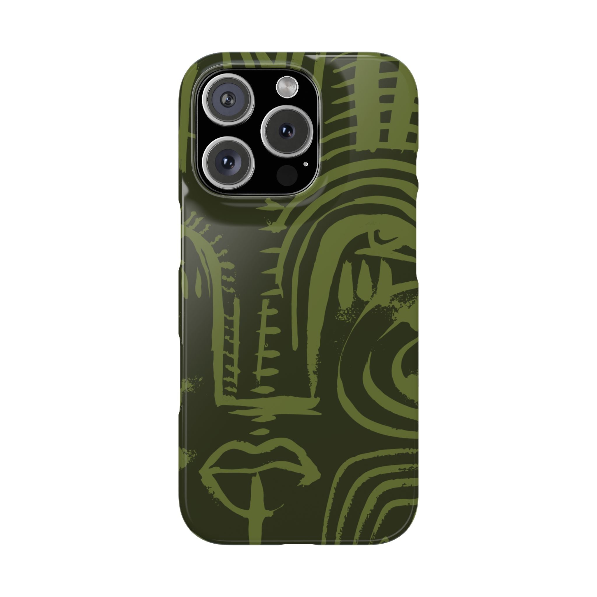 Totem artwork Slim Phone Case | Gabrielle Fabunmi series