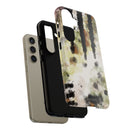 Abstract Camouflage Tough Phone Case — Watercolor Drip Design