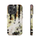 Abstract Camouflage Tough Phone Case — Watercolor Drip Design