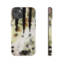 Abstract Camouflage Tough Phone Case — Watercolor Drip Design