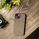 Totem Series | Neutral Brown Slim Phone Case
