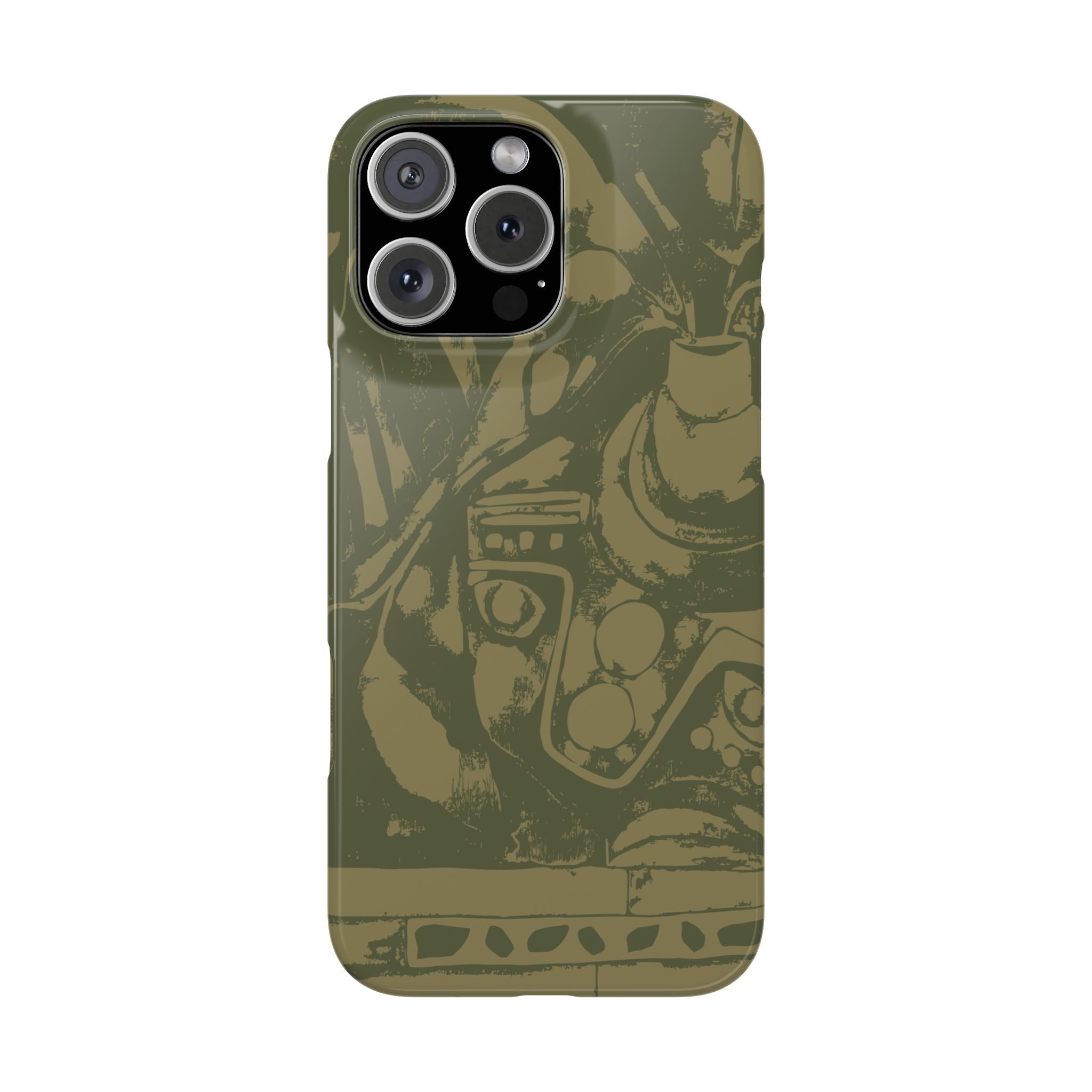 Monstera Pot | Slim Phone Case