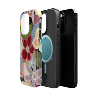 Floral Collage Magnetic Impact-Resistant Phone Case