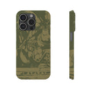 Monstera Pot | Slim Phone Case
