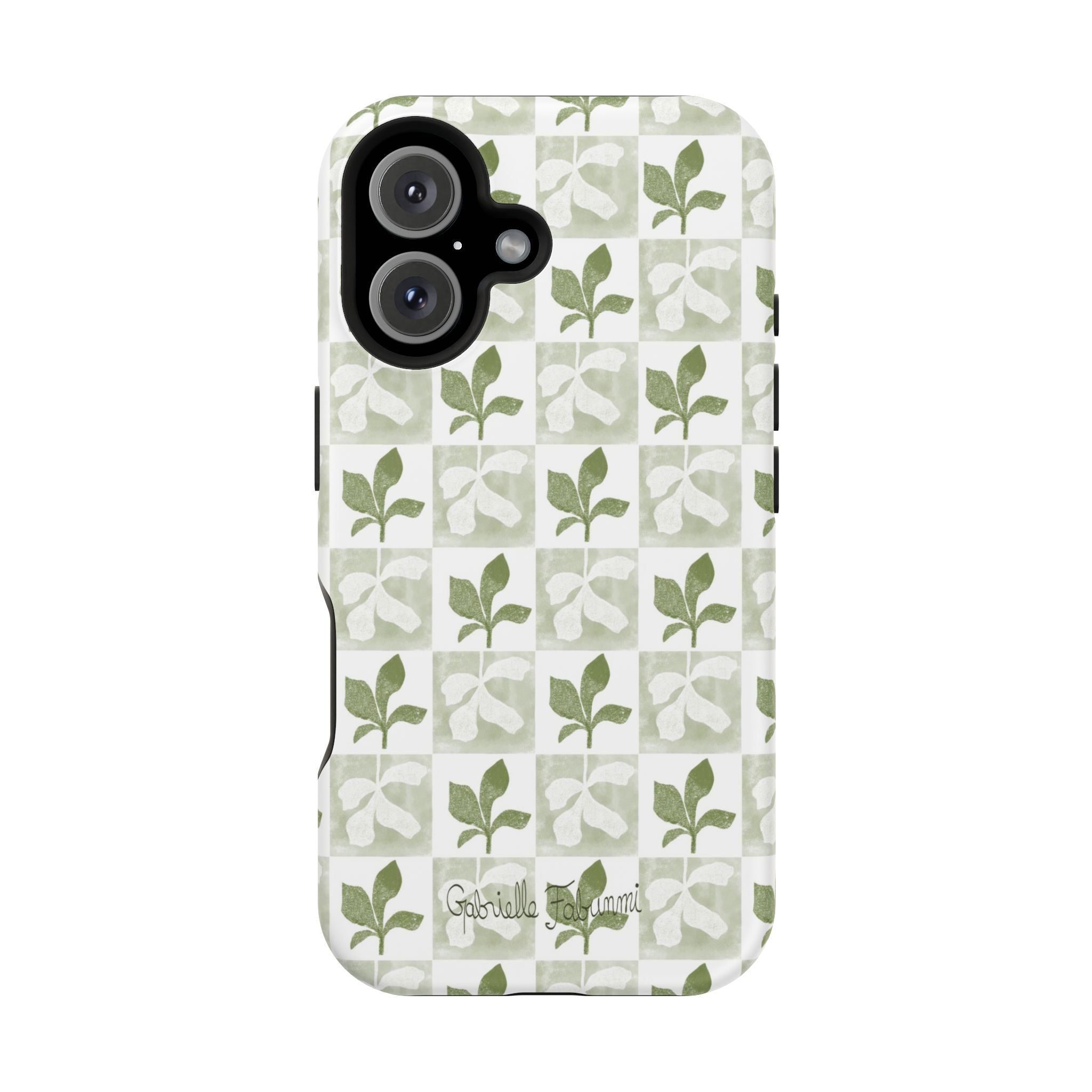 Botanical Impact-Resistant Phone Case - Eco-Friendly Design