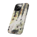 Abstract Camouflage Tough Phone Case — Watercolor Drip Design