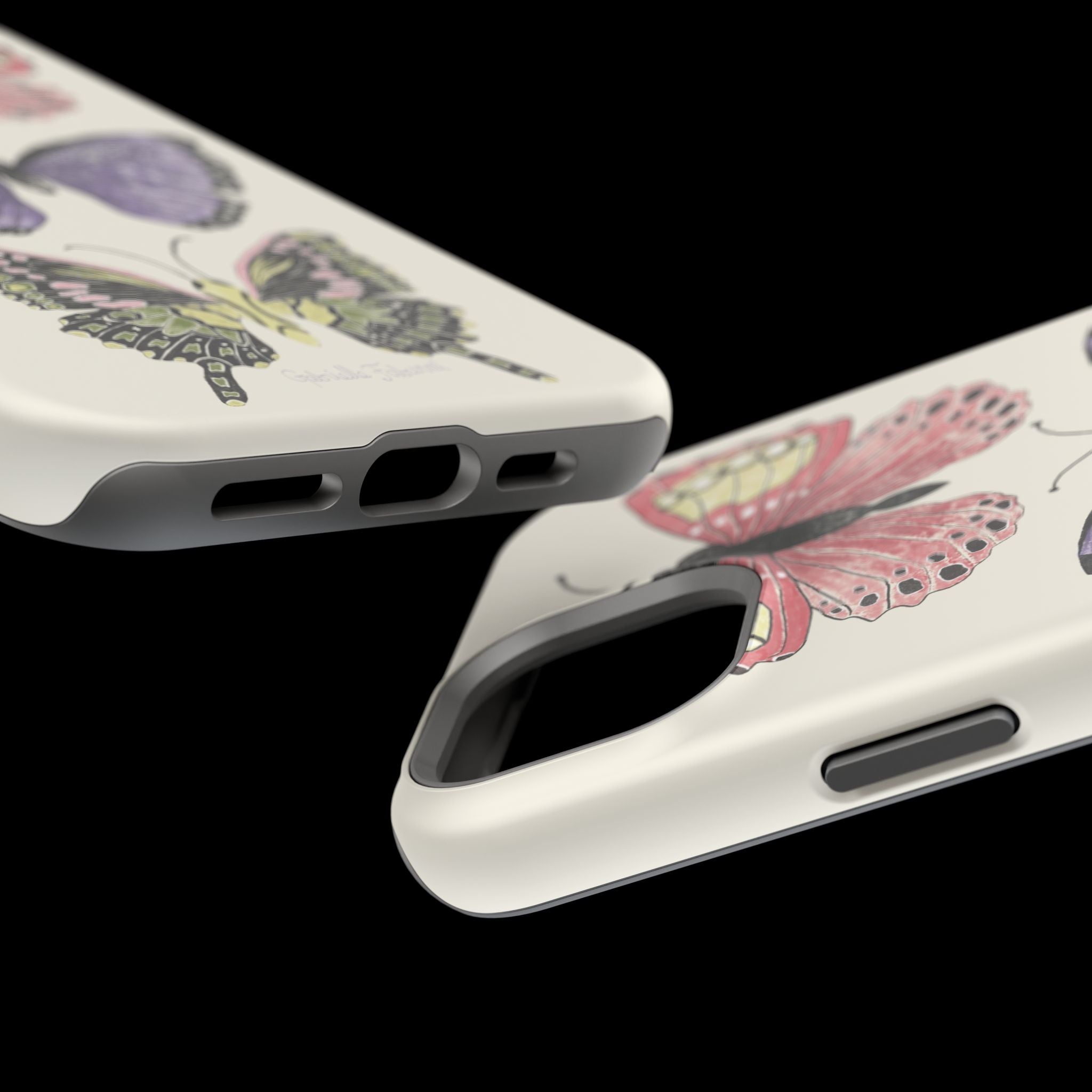 Butterfly Magnetic Impact-Resistant Phone Case