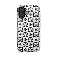 Stylish Impact-Resistant Phone Cases with Floral Design