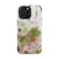 Abstract Floral Impact-Resistant Phone Case
