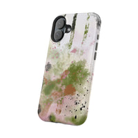 Abstract Floral Impact-Resistant Phone Case