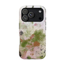 Abstract Floral Impact-Resistant Phone Case