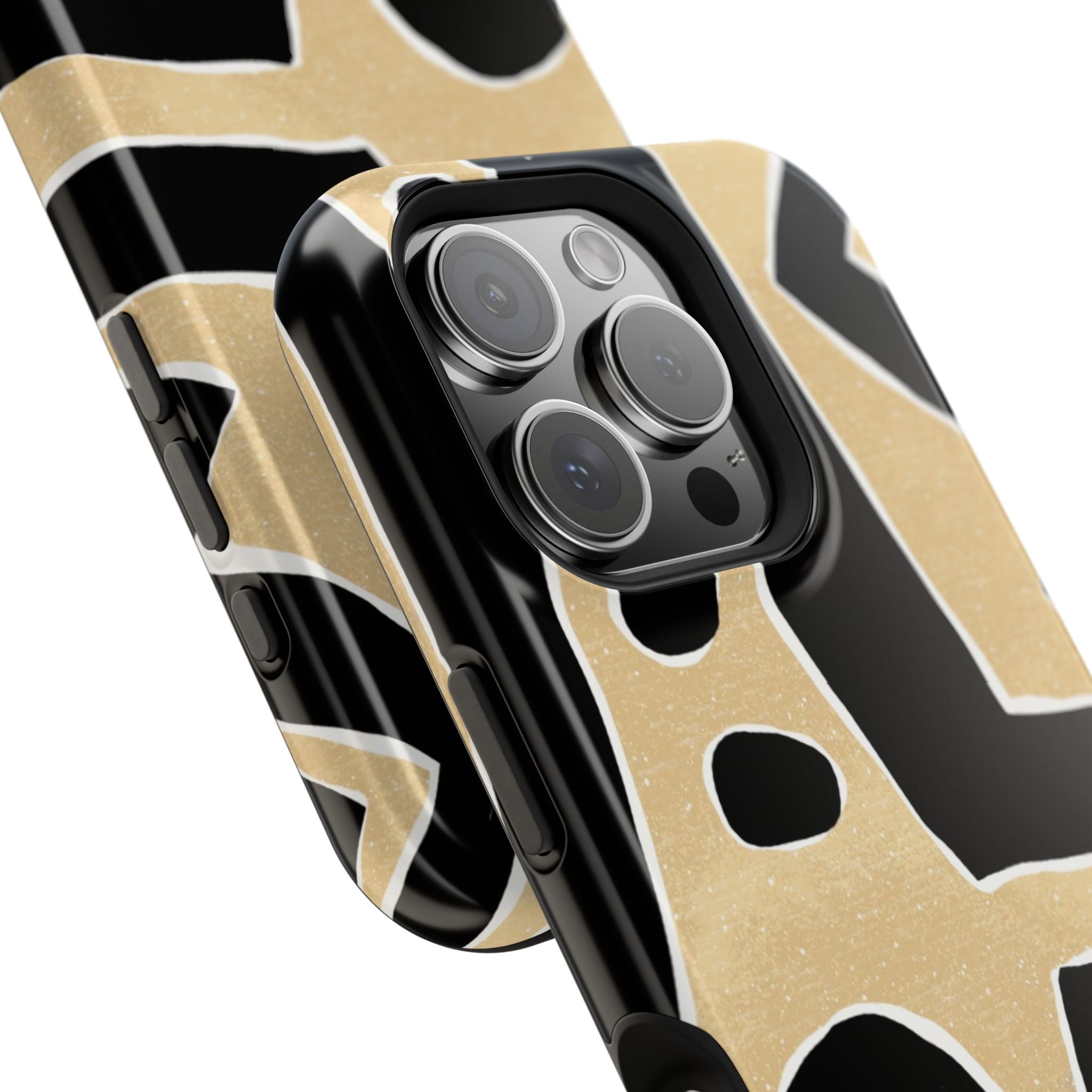 Trendy Magnetic Impact-Resistant Phone Case - Abstract Design