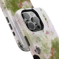 Abstract Floral Impact-Resistant Phone Case
