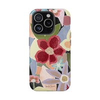 Floral Collage Magnetic Impact-Resistant Phone Case