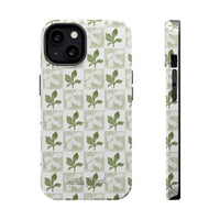 Botanical Impact-Resistant Phone Case - Eco-Friendly Design