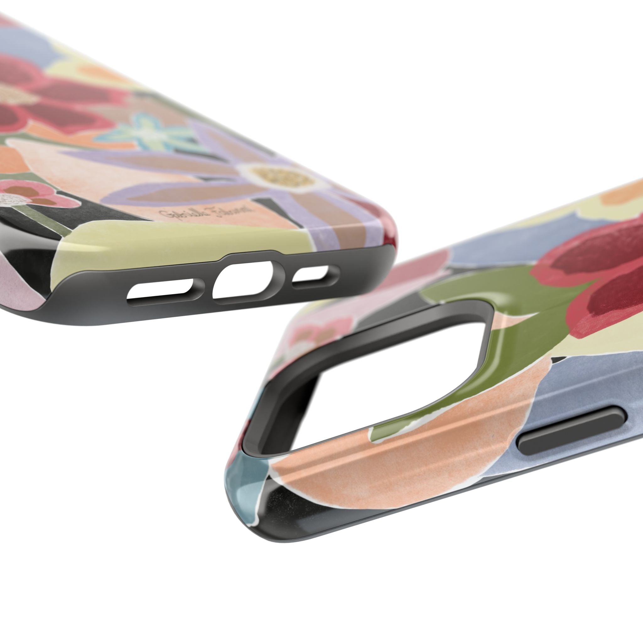 Floral Collage Magnetic Impact-Resistant Phone Case