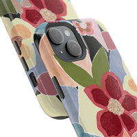 Floral Collage Magnetic Impact-Resistant Phone Case