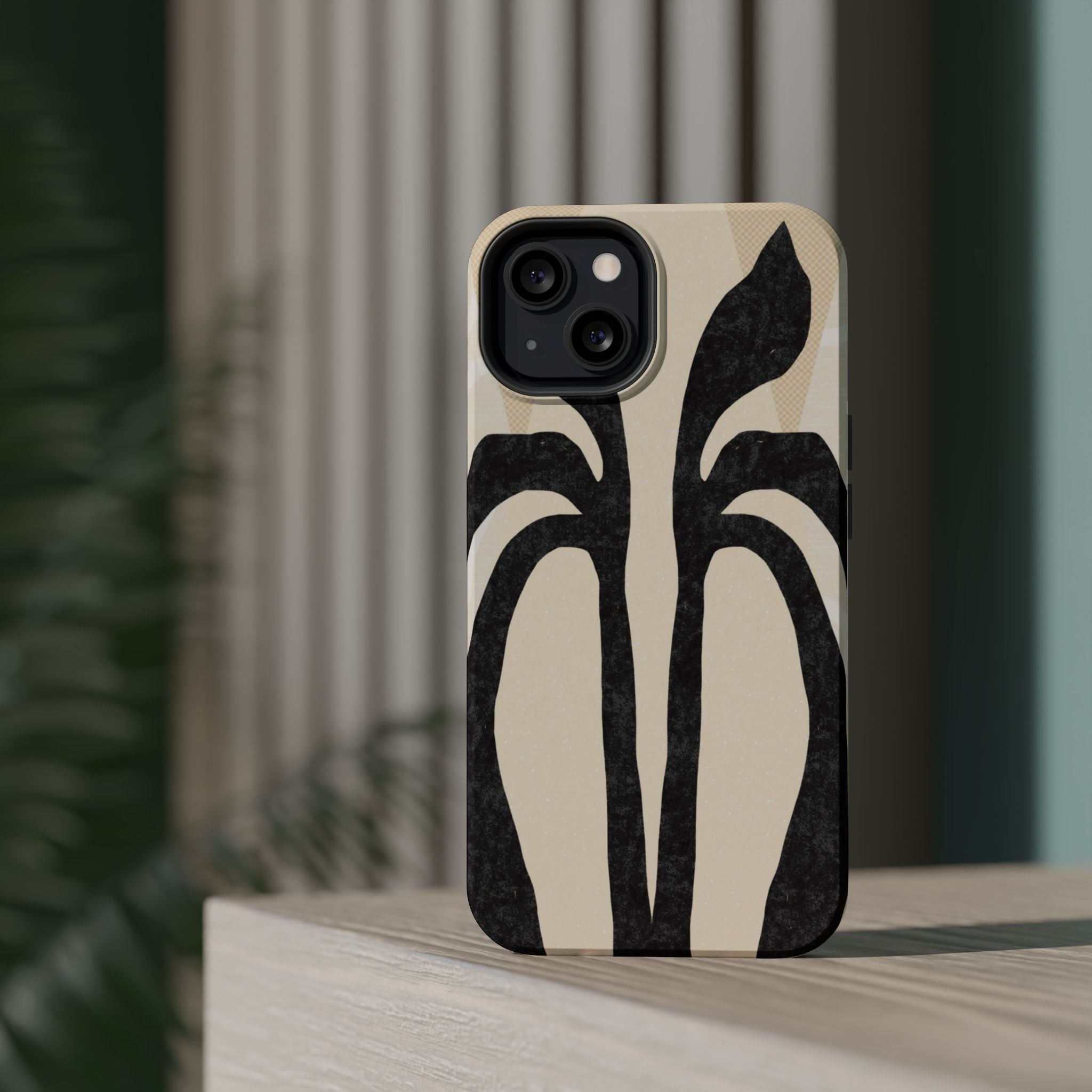 Stylish Impact-Resistant Phone Cases with Unique Floral Design